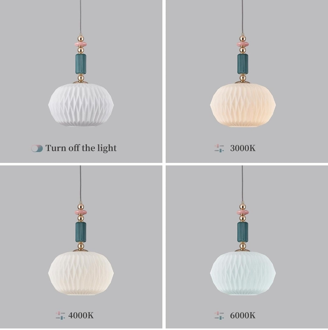 Pendant Light Fixture Kitchen Pendant Lighting 11.8 inch Modern Hanging Lamp Milk White Glass Hanging Lights for Island Dining Room Living Room Bedroom