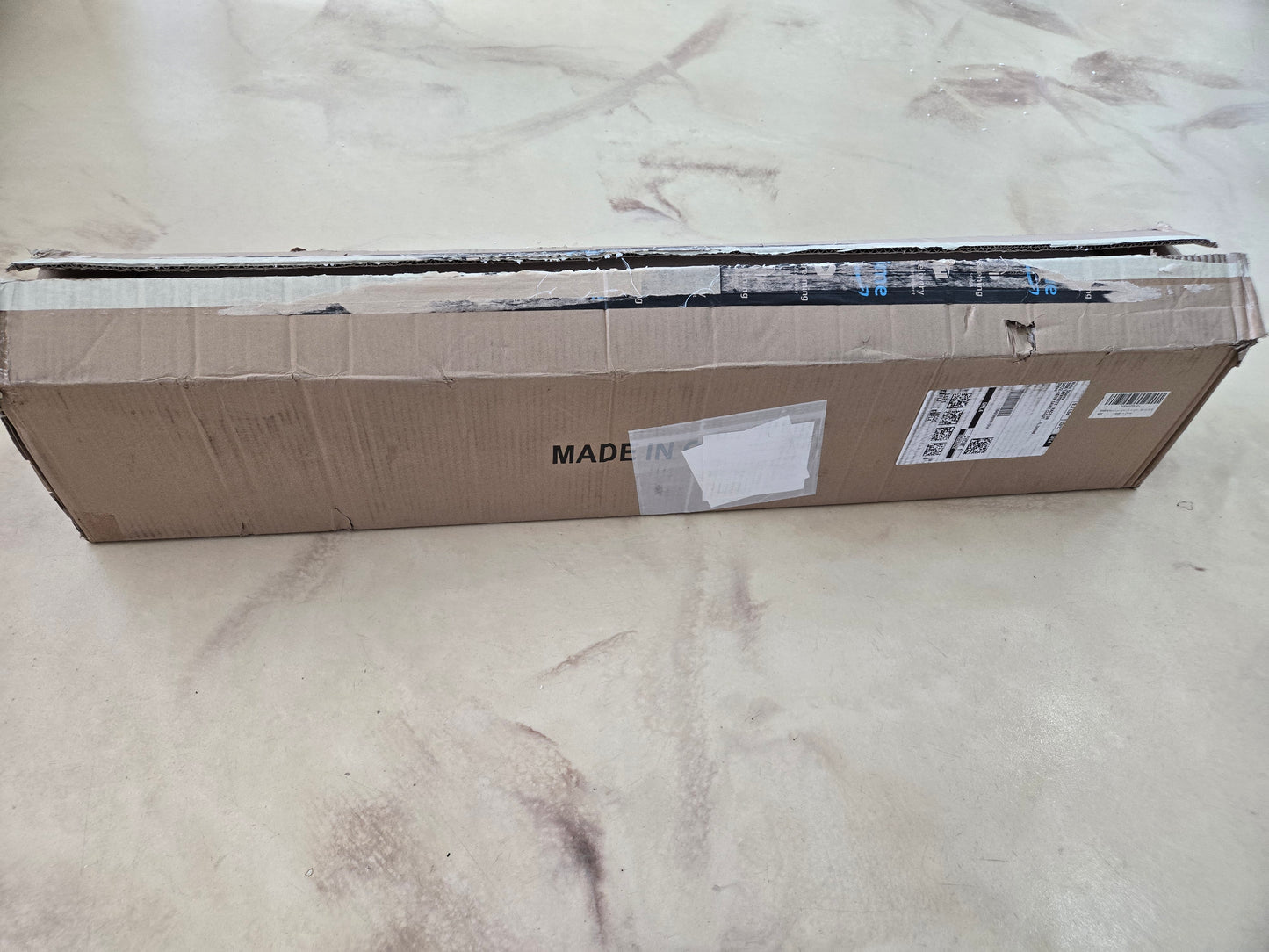 SineRise LED Modern Bathroom Vanity Light Fixtures (5-Light, 40-Inch, Dimmable), Matte Gold Modern Acrylic Bathroom Wall Lighting Fixtures Over Mirror (Cool White 6000K)