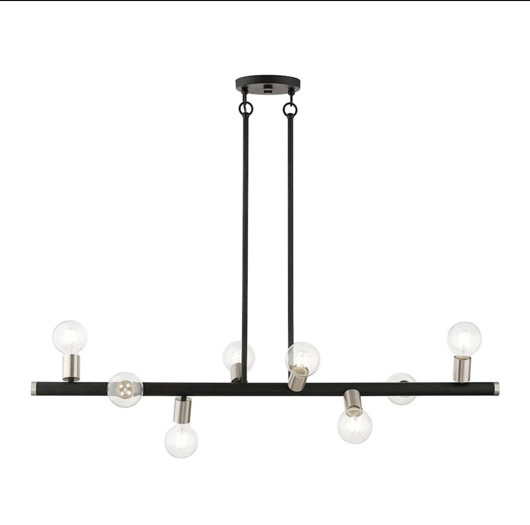 Livex Lighting
Bannister 8 Light 42" Wide Linear Chandelier