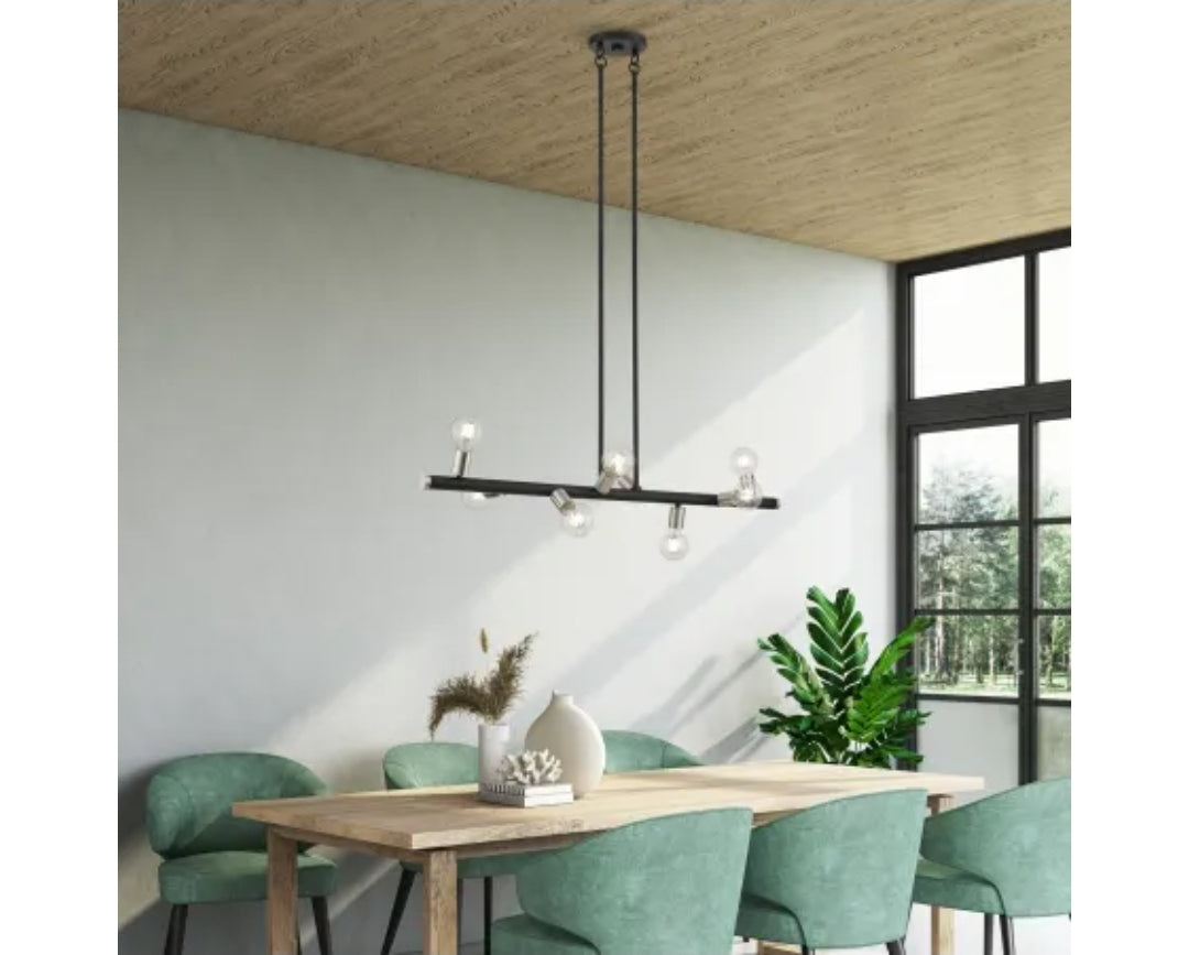 Livex Lighting
Bannister 8 Light 42" Wide Linear Chandelier