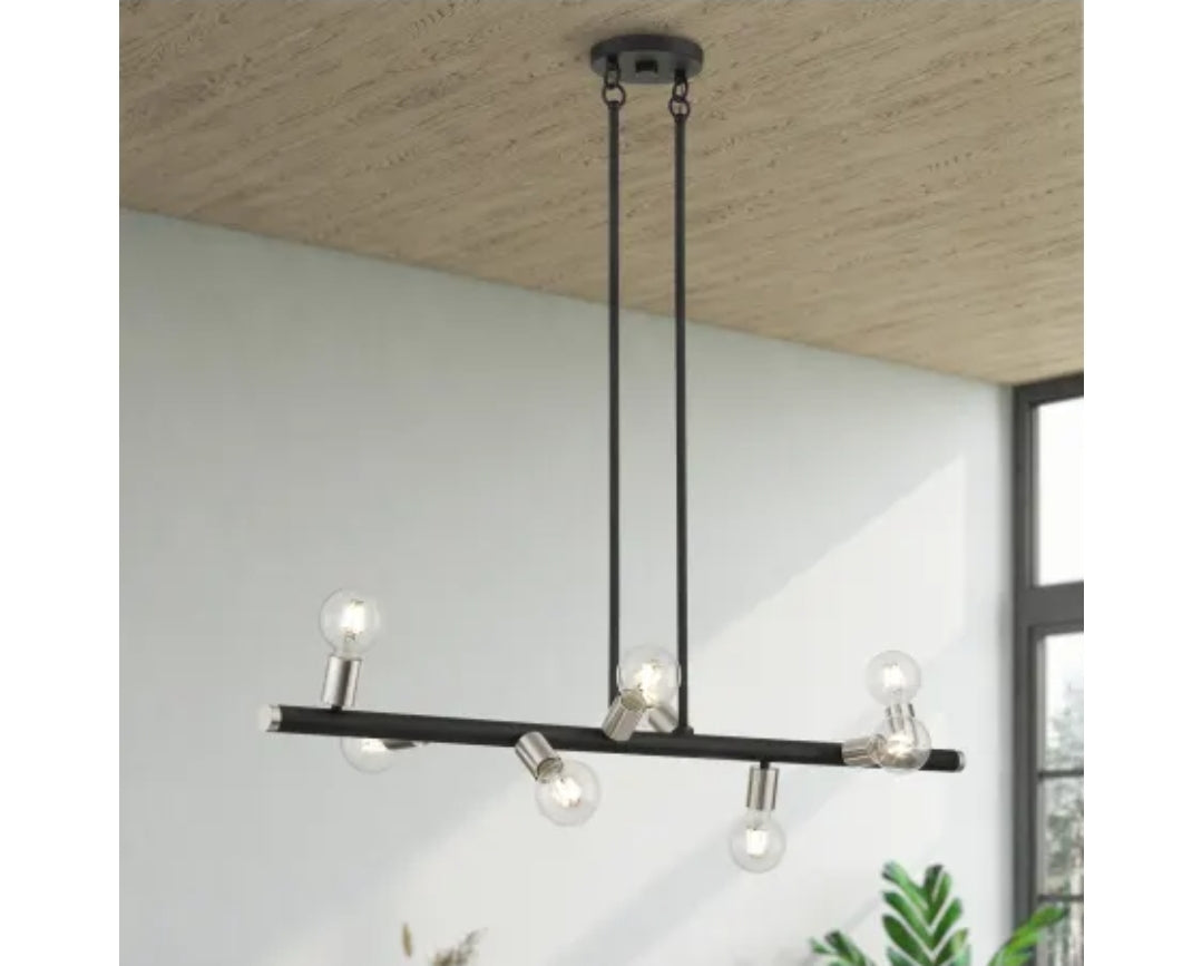 Livex Lighting
Bannister 8 Light 42" Wide Linear Chandelier