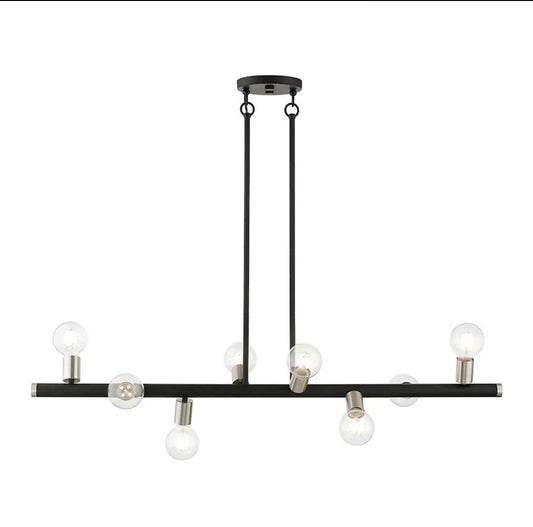 Livex Lighting
Bannister 8 Light 42" Wide Linear Chandelier